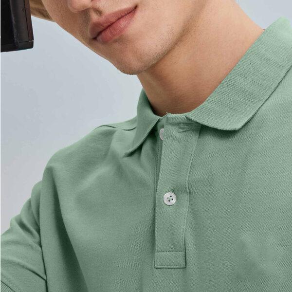 Classic Green Polo T-Shirt - Image 4