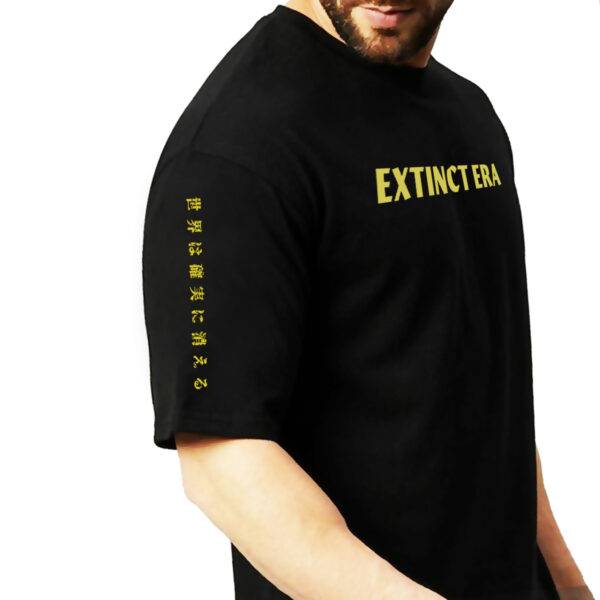 Extinct Era Cool Printed Oversized Tee Unisex - Image 3