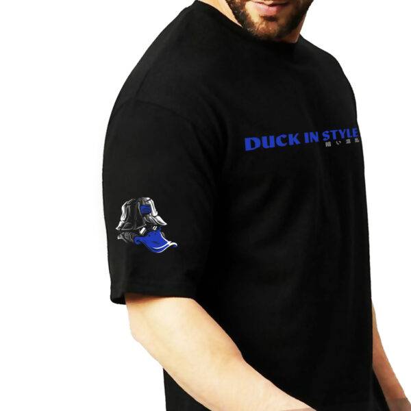 Duck In Style Vibrant Cool Printed Pure Cotton Oversized Tshirt - Image 4